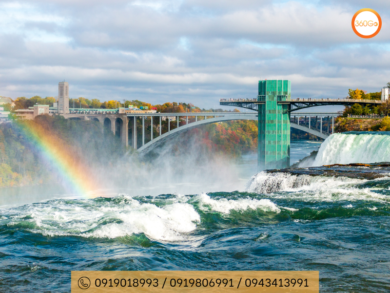 Tháp Skylon ngắm trọn vẹn toàn cảnh Thác Niagara - Du lịch 360Go